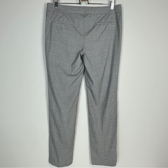Akris Punto Lightweight Wool Grey Trouser Pants 8 - Picture 7 of 9
